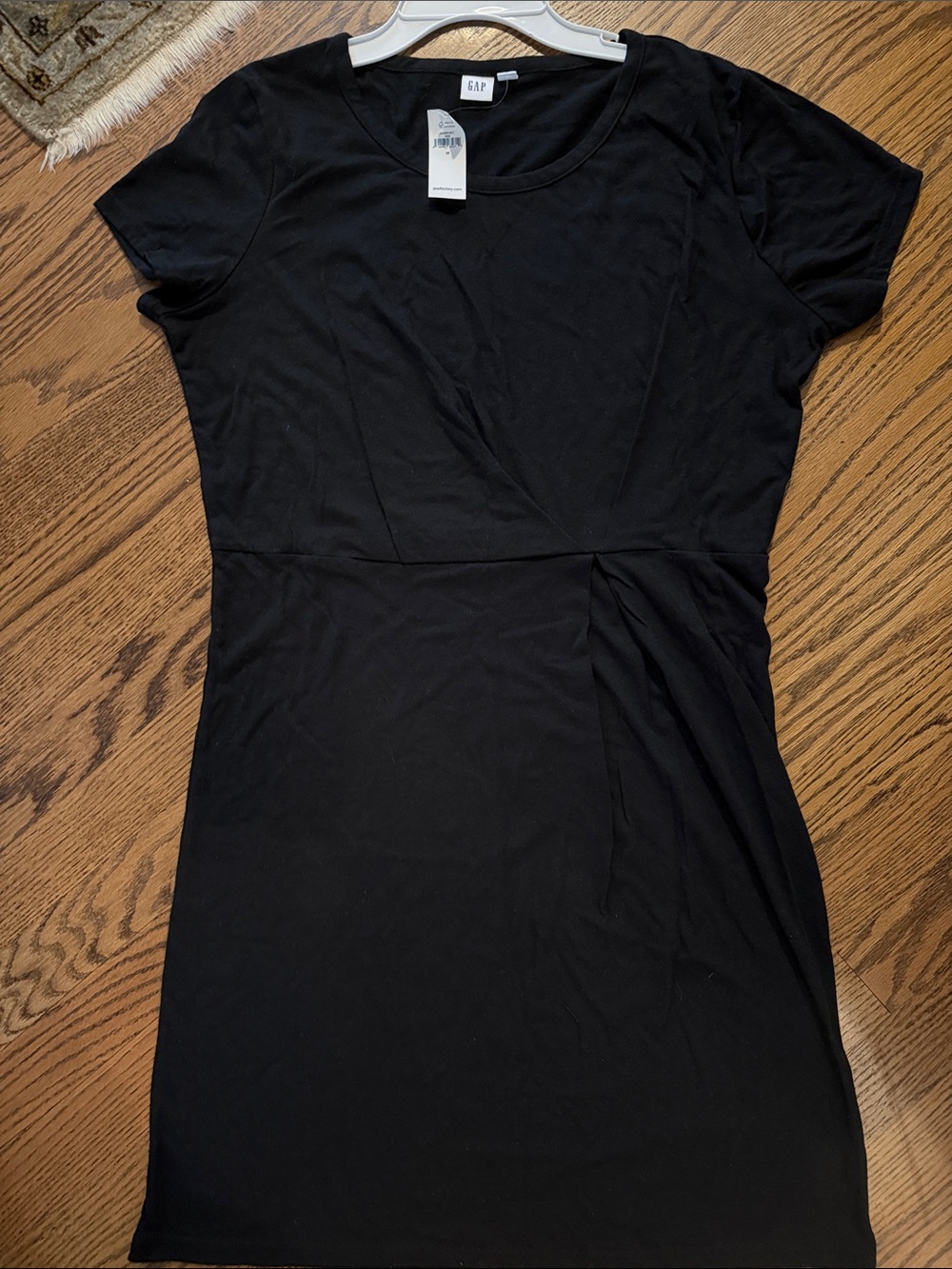 GAP Factory Black Short Sleeve Tunic Dress